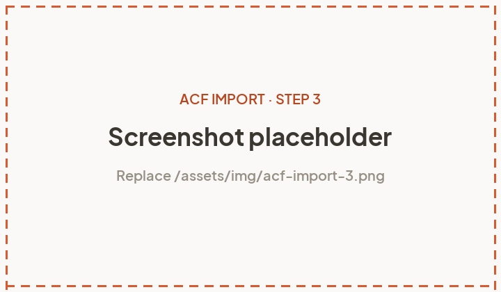 Import summary showing plain-English warnings for anything that can’t map one-to-one